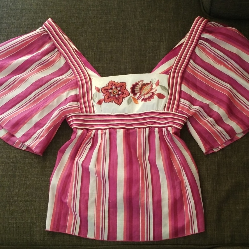 Backless Embroidered Top - Picture 5 of 5